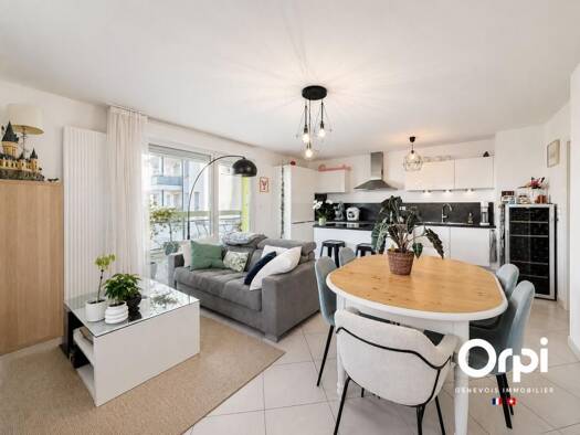 Appartement à vendre 299 000 € 3 pièces 2 chambres 61,27 m² 1er étage Vernand Annemasse 74100