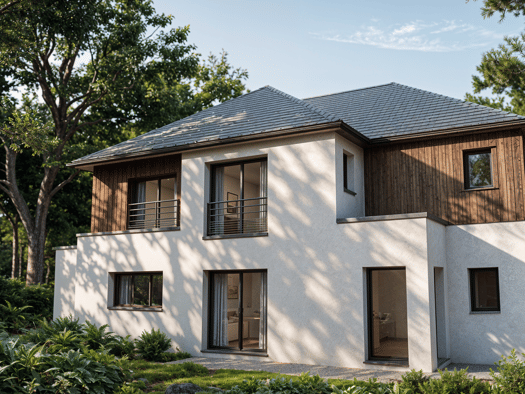 Terrain avec maison neuve à vendre 960 000 € 5 pièces 4 chambres 200 m² 700 m² de terrain Crespières 78121