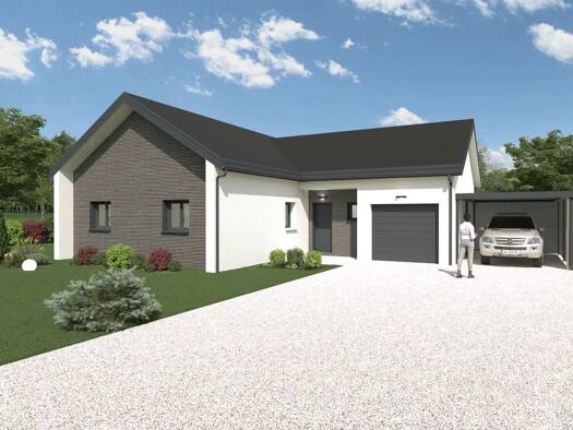 Terrain avec maison neuve à vendre 274 000 € 4 pièces 3 chambres 90 m² 800 m² de terrain La Loubière 12740