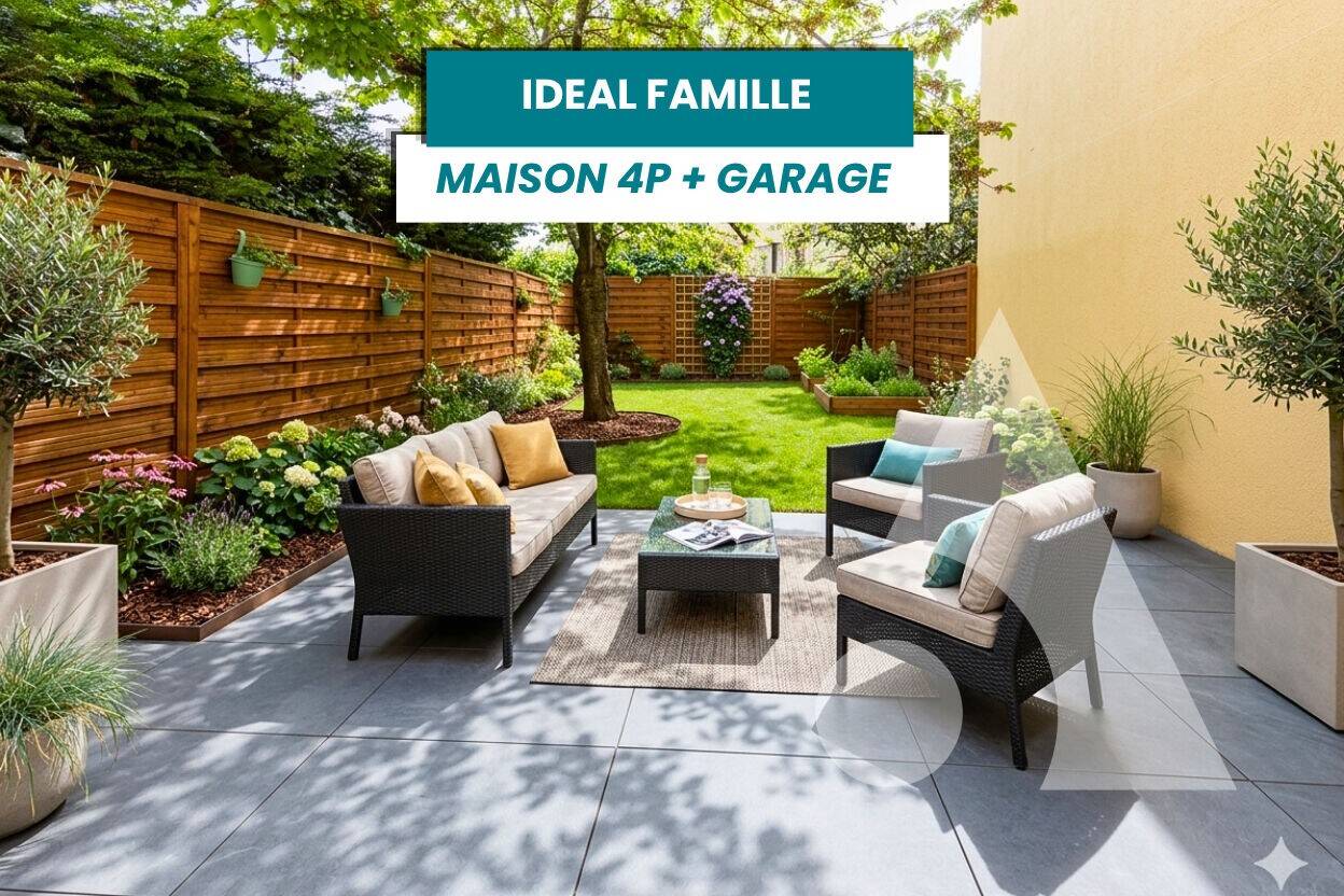 Maison à vendre, 79m², COURCOURONNES