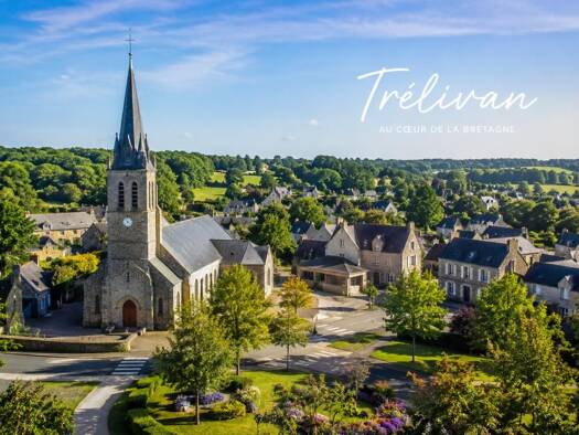 Terrain constructible à vendre 87 500 € 655 m² de terrain Trélivan 22100