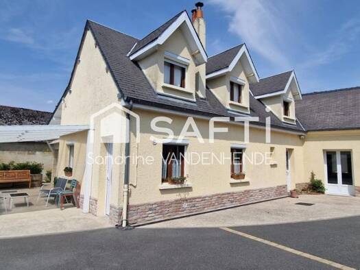 Maison à vendre 249 900 € 12 pièces 6 chambres 214 m² 3 360 m² de terrain Fourdrain 02870