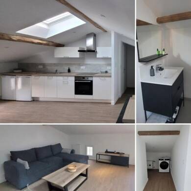 Appartement à louer 600 € 2 pièces 1 chambre 30 m² Saint-Denis-de-Pile 33910