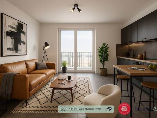 Appartement à vendre - neuf 302 600 € 3 pièces 2 chambres 60 m² RDC Thiverval-Grignon 78850