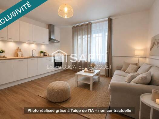 Appartement à vendre 99 000 € 2 pièces 1 chambre 33 m² RDC/3 Centre Ville Reims 51100