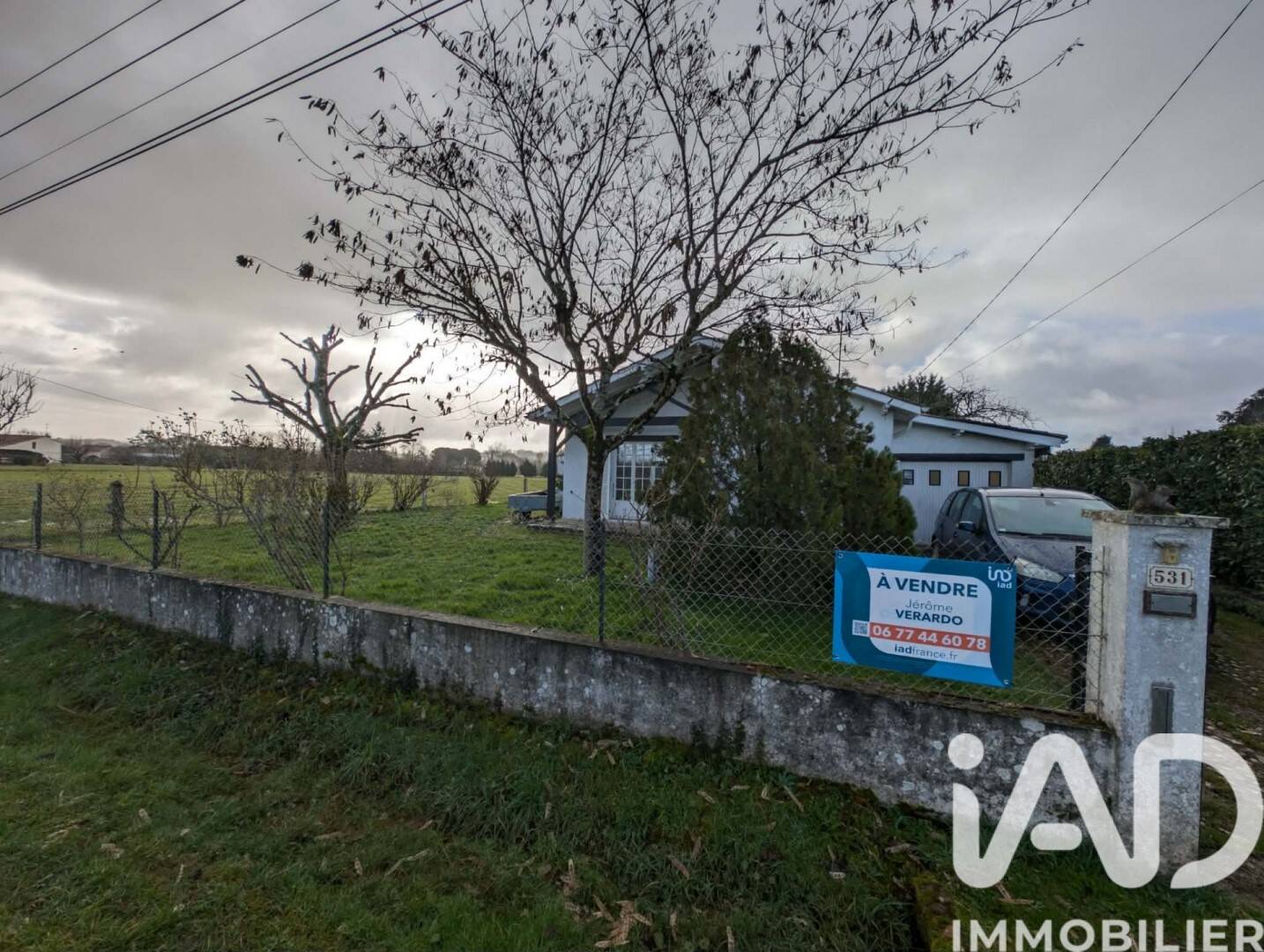 Maison à vendre, 61m², SAINT ANTOINE DE BREUILH