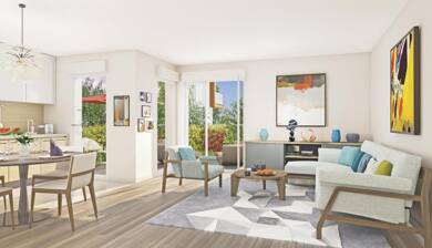 Appartement à vendre - Neuf 375 000 € 3 pièces 2 chambres 67 m² 6ème étage Saint Pierre Royan 17200