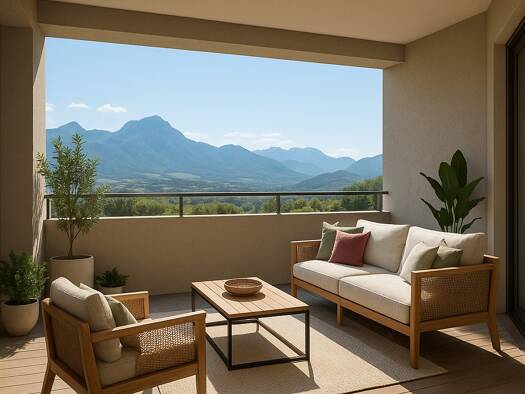 Appartement à vendre - Neuf 171 000 € 2 pièces 1 chambre 43 m² Étage 1/4 Grande Boucle Briancon 05100