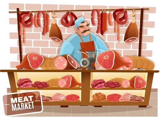 Boucherie / Charcuterie à vendre Fonds de commerce 82 500 € 30 m² de surface de vente Centre Ville Royan 17200