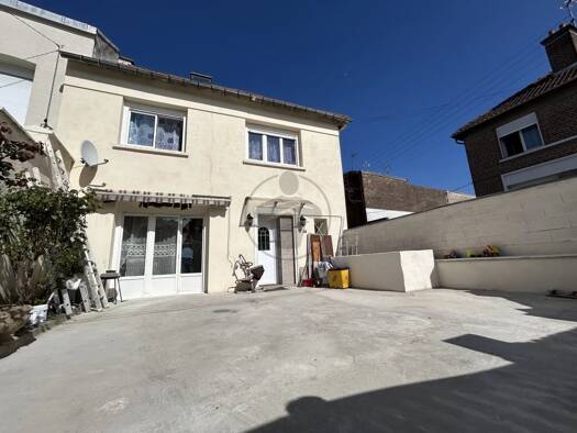Maison à vendre 117 500 € 5 pièces 4 chambres 90 m² Faubourg d'Isle-Neuville Saint-Quentin 02100