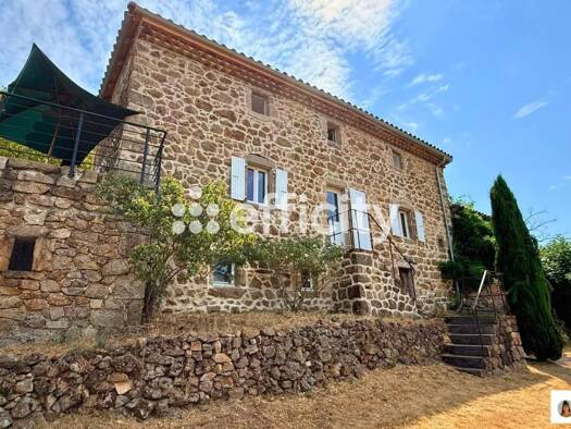 Maison à vendre 339 000 € 5 pièces 4 chambres 106 m² 7 379 m² de terrain Issamoulenc 07190