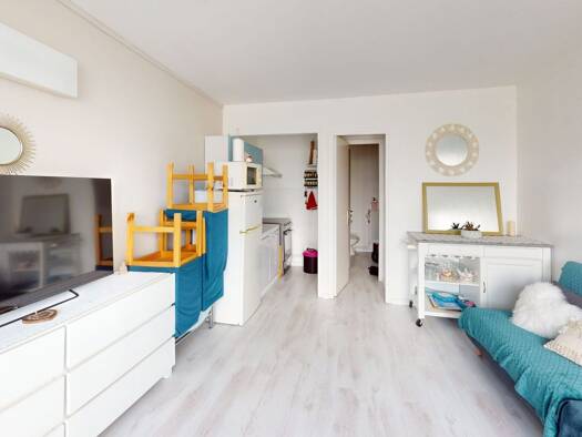 Appartement à vendre 54 000 € 1 pièce 21 m² RDC Pra-Loup 1600 Uvernet-Fours 04400