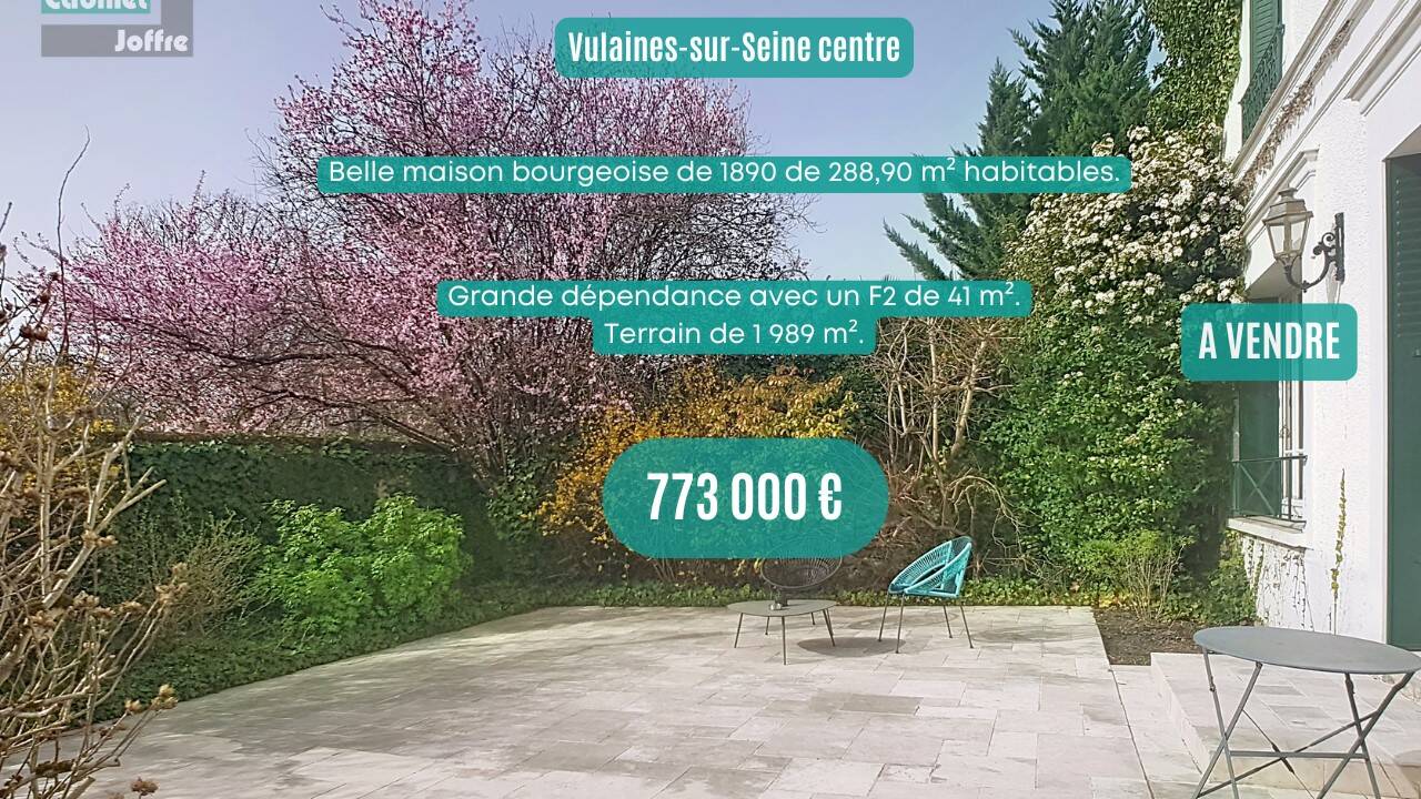 Maison à vendre, 289m², VULAINES SUR SEINE