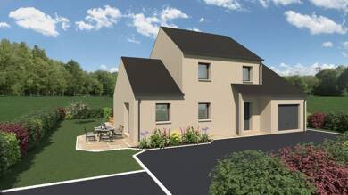 Terrain avec maison neuve à vendre 260 000 € Surtainville 50270