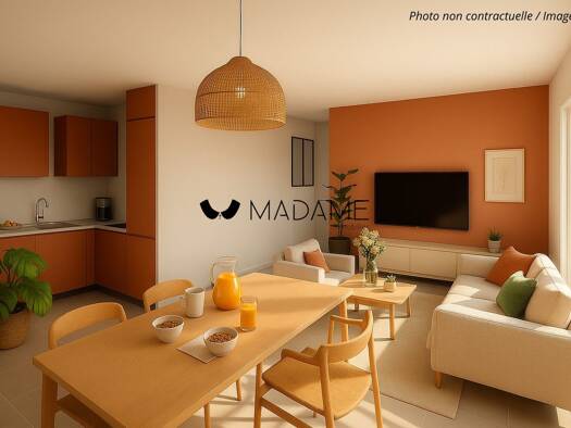 Appartement à vendre 295 000 € 3 pièces 2 chambres 66 m² RDC Vaulnaveys-le-Haut 38410