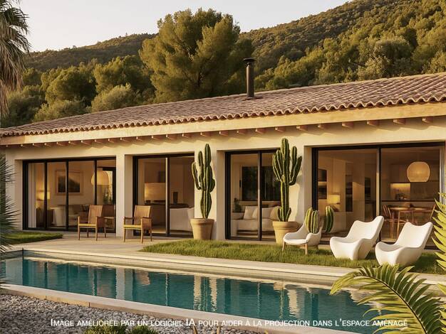 Maison de plain-pied à vendre 1 880 000 € 5 pièces 3 chambres 220 m² 3 000 m² de terrain Carqueiranne 83320