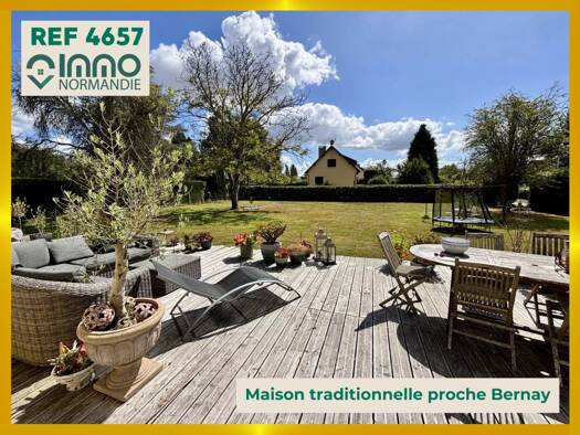 Maison à vendre 193 000 € 3 pièces 1 chambre 83 m² Saint-Martin-du-Tilleul 27300