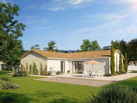 Terrain avec maison neuve à vendre 261 000 € 5 pièces 4 chambres 95 m² 565 m² de terrain Montrevel-en-Bresse 01340
