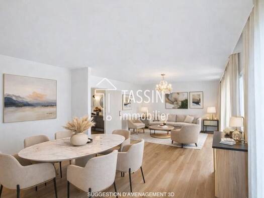 Appartement à vendre 450 000 € 4 pièces 3 chambres 125 m² Étage 5/6 Tassin le Bourg Tassin-la-Demi-Lune 69160