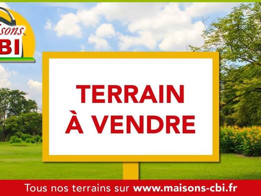 Terrain constructible viabilisé à vendre 63 500 € 320 m² de terrain Elven 56250
