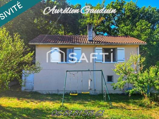 Maison à vendre 89 000 € 4 pièces 2 chambres 65 m² 1 180 m² de terrain Urbain Fumel 47500