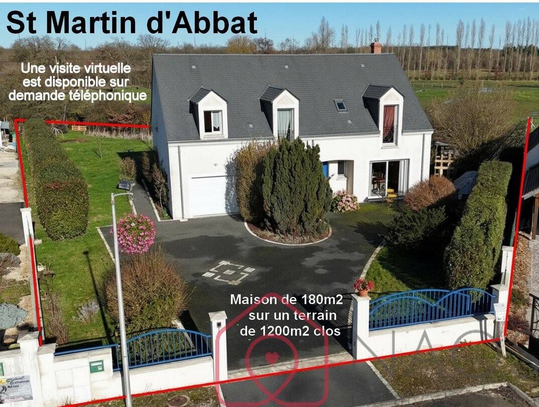 Maison à vendre, 160m², SAINT MARTIN D'ABBAT