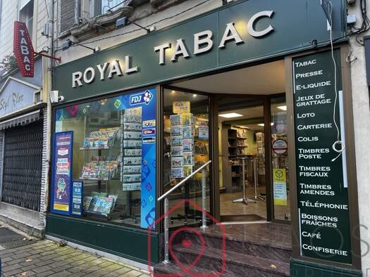 Tabac-Presse-Loto à vendre Fonds de commerce 44 500 € 54 m² de surface de vente Centre Sedan 08200