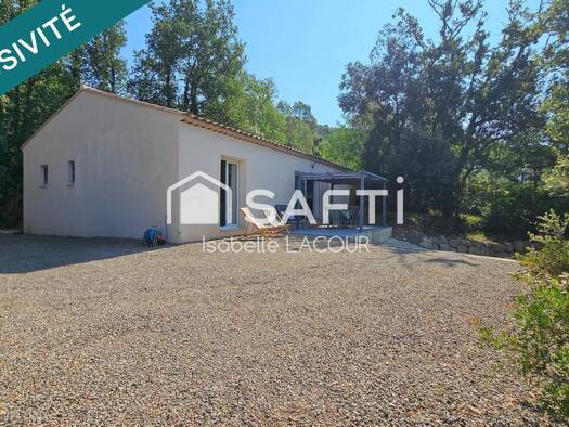 Maison de plain-pied à vendre 349 000 € 4 pièces 3 chambres 96 m² 1 970 m² de terrain Salernes 83690