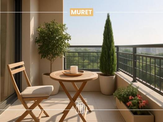 Appartement à vendre - neuf 228 000 € 3 pièces 2 chambres 61 m² Vasconia-L'Ermitage Muret 31600