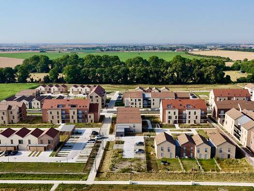 Appartement à vendre - neuf 279 900 € 3 pièces 61 m² RDC/2 Marly-la-Ville 95670