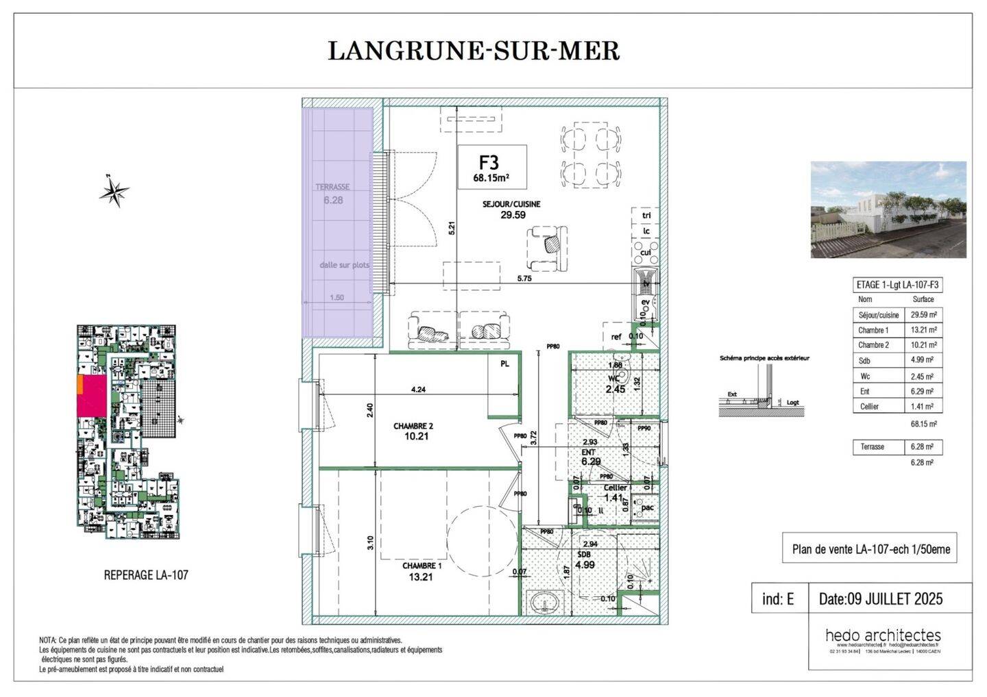Maison à vendre, 68m², LANGRUNE SUR MER