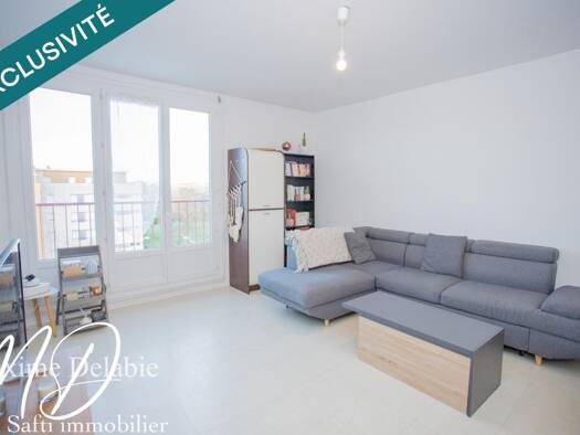 Appartement à vendre 92 900 € 4 pièces 2 chambres 72 m² Étage 4/4 Bellevue Coulaines 72190