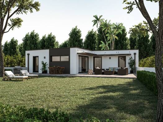 Terrain avec maison neuve à vendre 399 750 € 5 pièces 4 chambres 120 m² 390 m² de terrain Bourg Sud Guipavas 29490