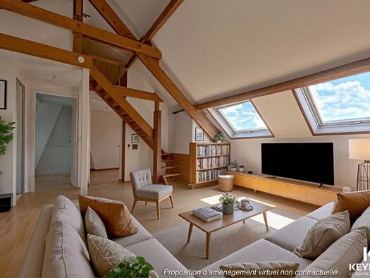 Appartement à vendre 139 900 € 3 pièces 2 chambres 68 m² Étage 2/2 Ouest Chambly 60230