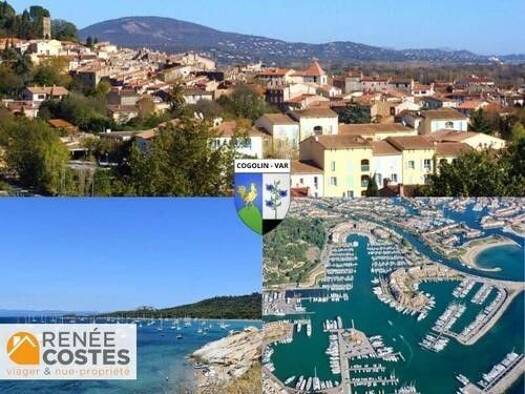 Maison en viager occupé Bouquet 136 450 € 4 pièces 3 chambres 100 m² 21 m² de terrain Ouest Cogolin 83310