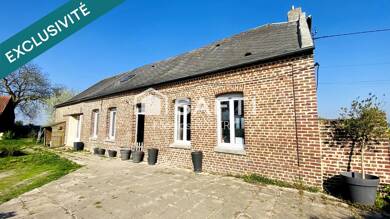 Maison à vendre 229 990 € 7 pièces 5 chambres 202 m² 2 020 m² de terrain Brancourt-le-Grand 02110