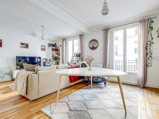 Appartement à vendre 650 000 € 3 pièces 1 chambre 55,1 m² Étage 1/6 Montmartre Paris 18ème arrondissement 75018