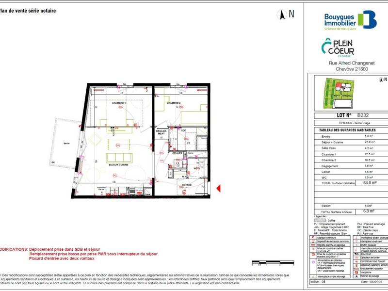 Maison à louer, 63m², CHENOVE