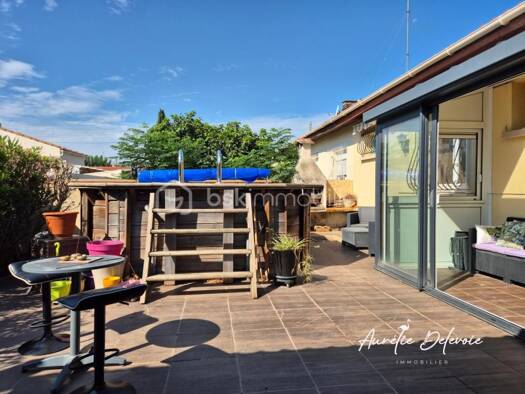 Maison de plain-pied à vendre 209 000 € 3 pièces 2 chambres 75 m² 286 m² de terrain Ancien Hôpital Béziers 34500