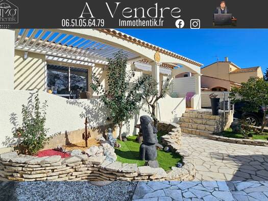 Maison de plain-pied à vendre 535 000 € 7 pièces 4 chambres 155 m² 850 m² de terrain Peripherie Vias 34450