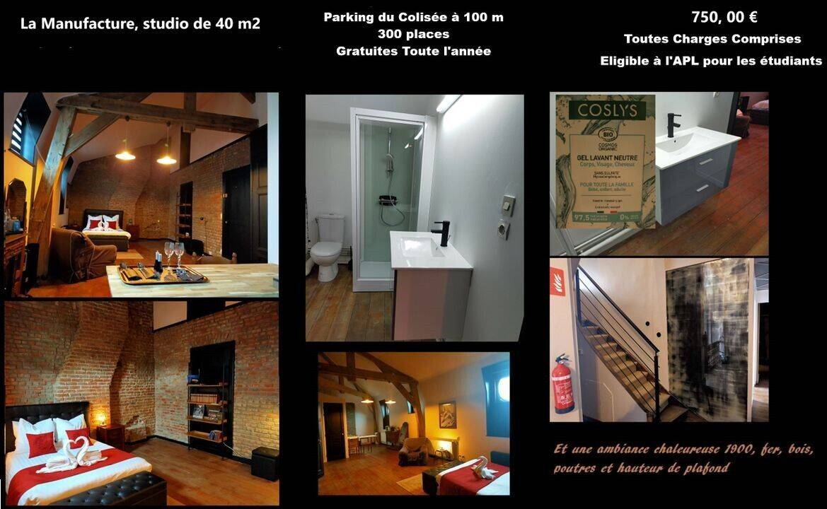 Maison à louer, 40m², ROUBAIX