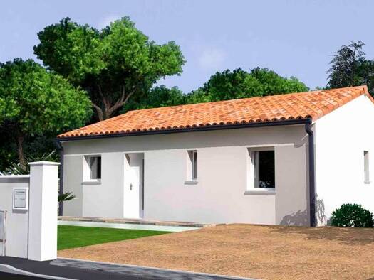 Terrain avec maison neuve à vendre 229 000 € 4 pièces 3 chambres 60 m² 768 m² de terrain Lüe 40210