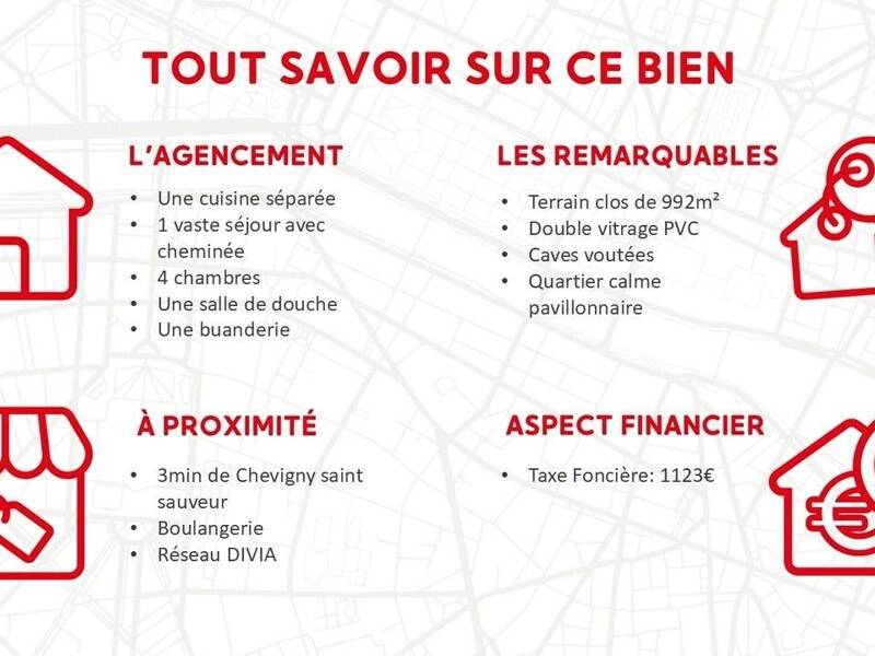 Maison à vendre, 155m², MAGNY SUR TILLE