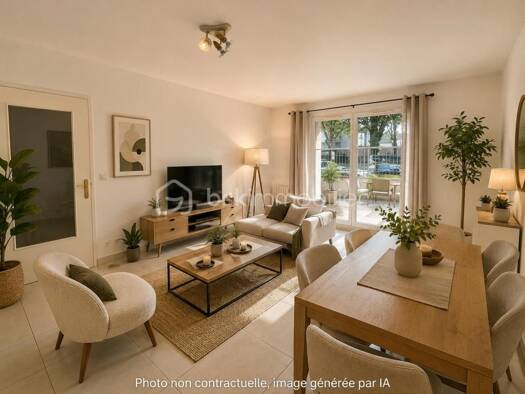 Appartement à vendre 189 500 € 3 pièces 2 chambres 66 m² RDC/3 Rive de Seine Sud Est Melun 77000