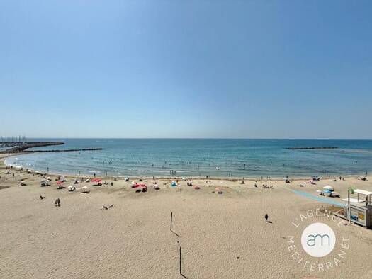 Appartement à vendre 430 000 € 3 pièces 2 chambres 58,16 m² Étage 5/6 Rive Droite Palavas-les-Flots 34250
