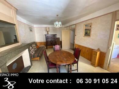 Maison à vendre 55 000 € 5 pièces 2 chambres 82 m² La Mure Nord La Mure 38350