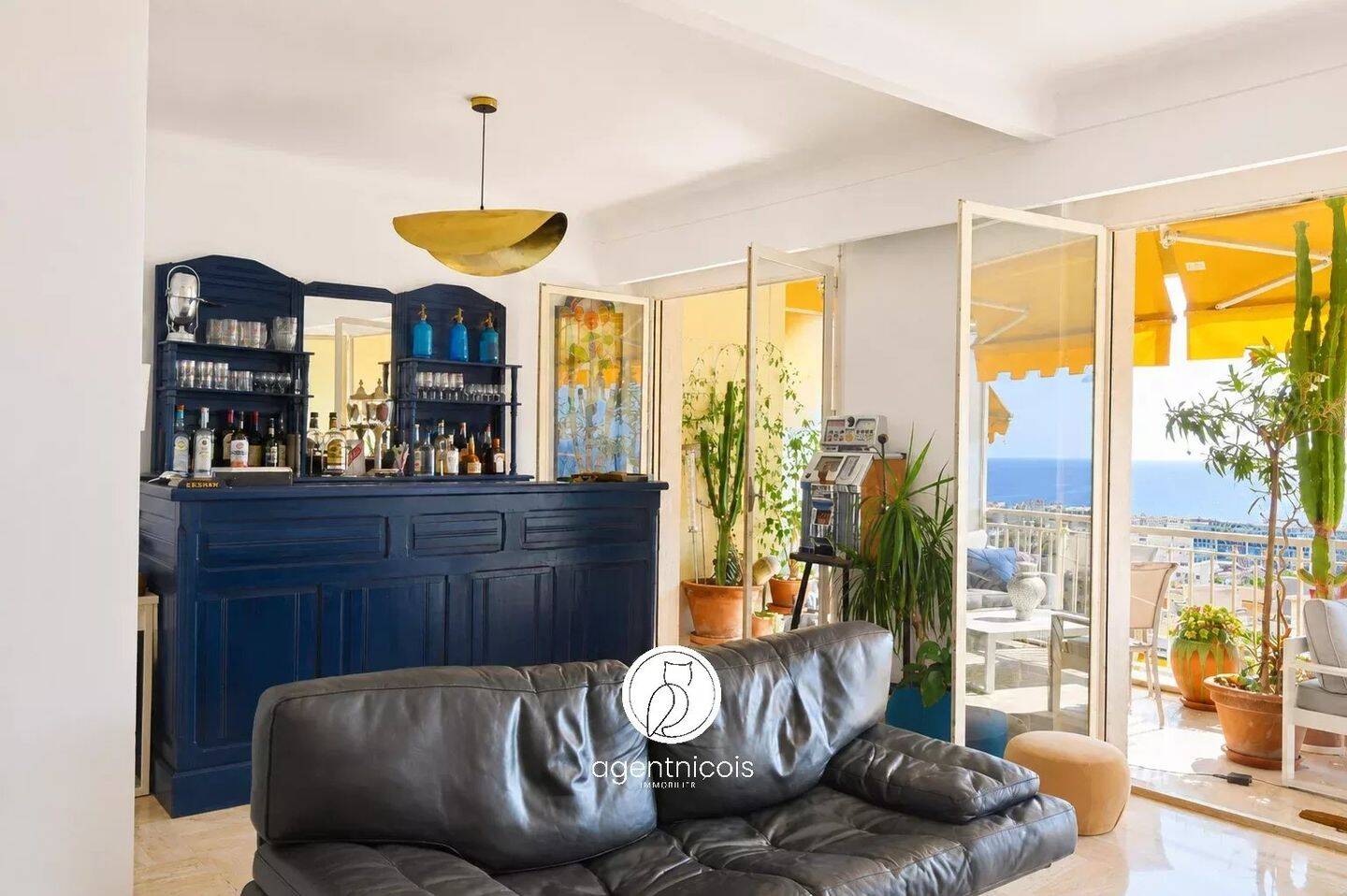 NICE // FABRON : 2 / 3 PIÈCES / TERRASSE / VUE MER / GARAGE — 3