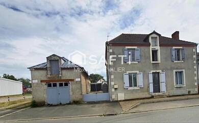 Maison à vendre 109 000 € 6 pièces 5 chambres 170 m² 712 m² de terrain Bouesse 36200