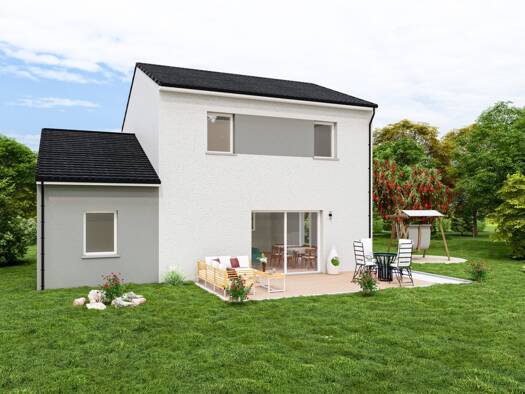 Terrain avec maison neuve à vendre 360 000 € 6 pièces 4 chambres 107 m² Lorry-lès-Metz 57050