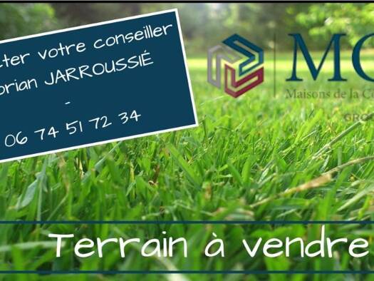 Terrain constructible viabilisé à vendre 146 000 € 500 m² de terrain Mios 33380